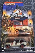 Matchbox Jurassic World Legacy Collection '93 Jeep Wrangler offen #18 2/6 1:64