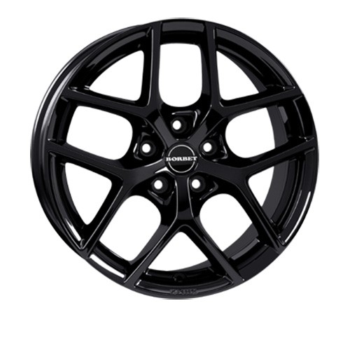 Borbet 5x17 et45 black - borbet,