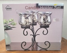 Teelicht Kerzenständer mit X3