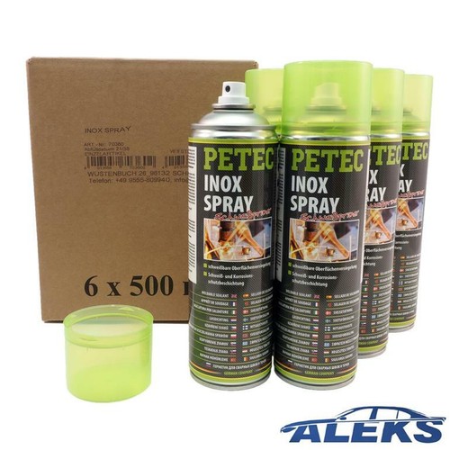 Petec inox spray - 6x, inox-spray