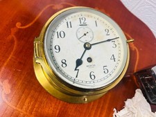 Vintage Mercer Uhr  Schiffsuhr Uhr Maritim Antik Handaufzug Mit Schlüssel