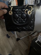 Echtledertasche Shopper Schwarz, Damen, Groß