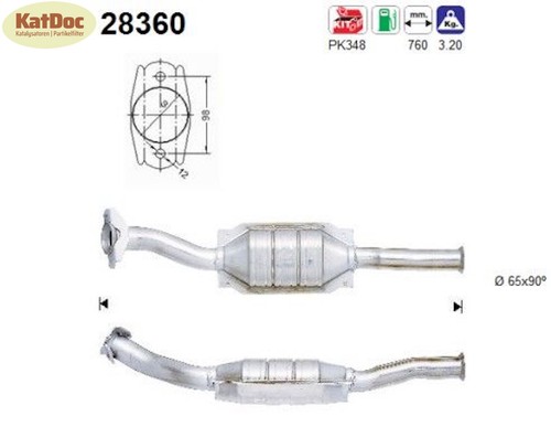 Katalysator peugeot 306 - ✅,