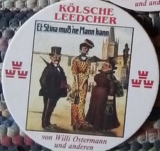 5 Bierdeckel Kölsche Lieder