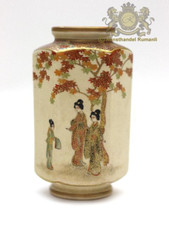 Japanische Satsuma Vase mit