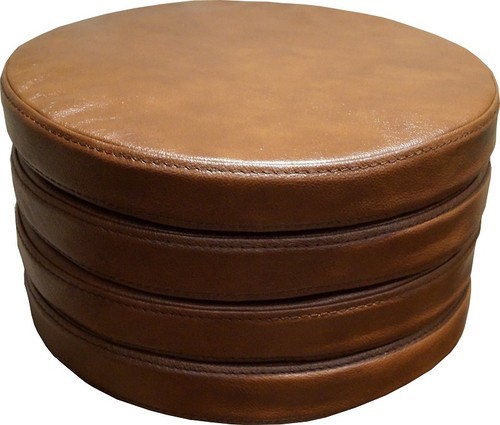 Runde braun sitzkissen - braun,