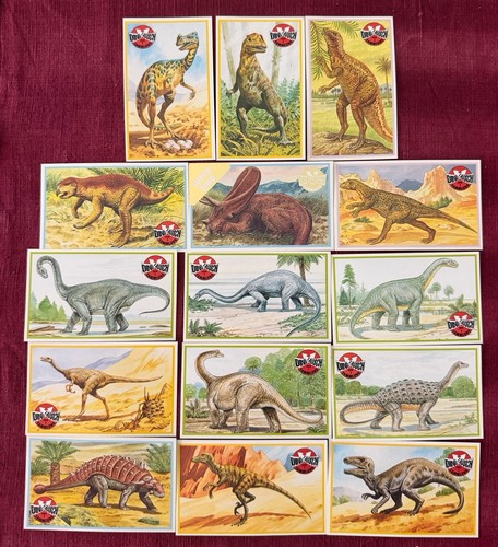 Dinosaurier sammelkarten 15 - dinosaurier, sammelkarten,