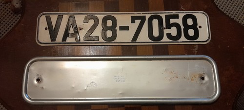 Ddr nummernschild volksarmee - ddr,