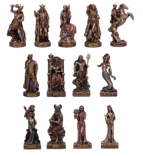 Bronzefiguren mini - mini, /