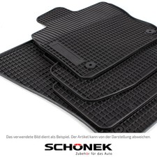 SCHÖNEK Gummimatten Gummifußmatten für VW PASSAT (3C2 3C5 B6) 4-teilig