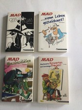 4 MAD Taschenbücher Nr. 1, 2, 3 und 5, Spion & Spion, Monstrositäten usw.
