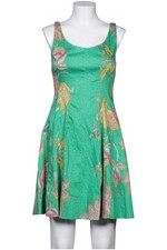 Rene Derhy Kleid Damen Dress Damenkleid Gr. L Baumwolle Grün #26ghyye