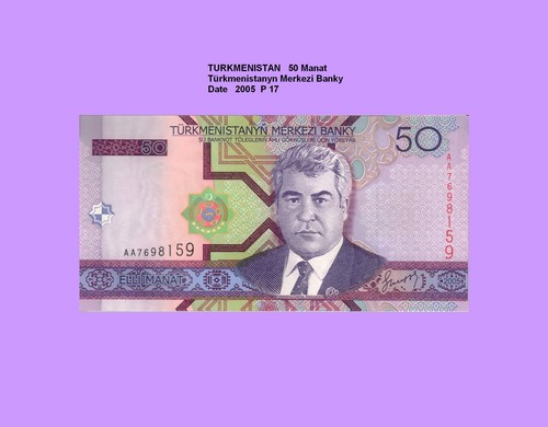 Turkmenistan manat 2005 - 50,
