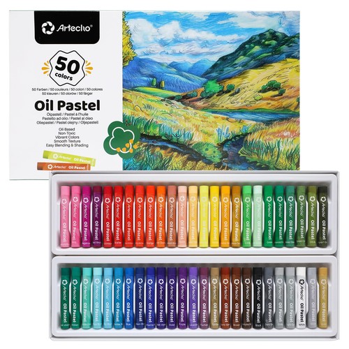 ölpastellkreide set mit - set,