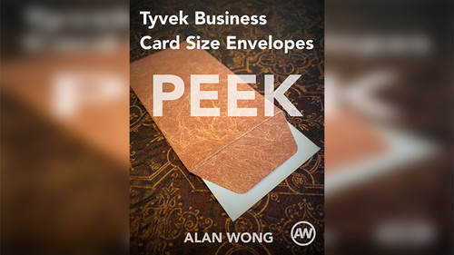 Tyvek business card size peek - size,