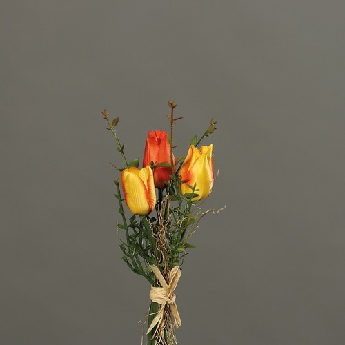 Künstliches tulpenbündchen - künstliches,