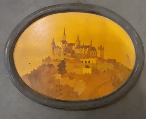 Original jugendstil holz bild - jugendstil,