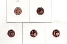 BRD 1 Cent ADFGJ Stempelglanz (Wählen Sie unter: 2002 - 2025 )