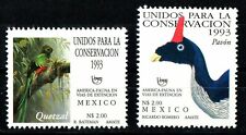 native birds, MiNr.: 2367-8, unmounted mint / never hinged, 1993, Mexico