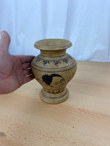 Terrakotta vase china - vase, cm