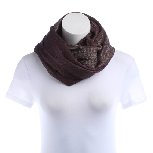 Etro schal braun metallic - etro,