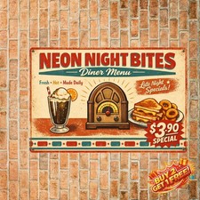 Vintage American Diner Metal