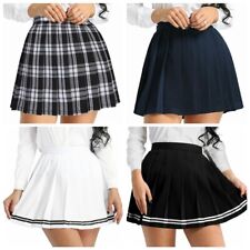 Damen Schulmädchen Rock