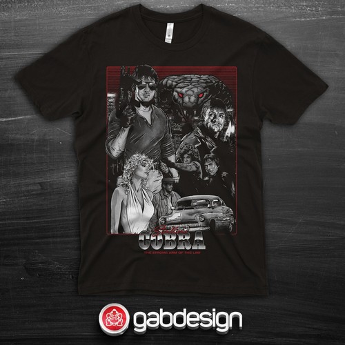 Cobra stallone film shirt - stallone,