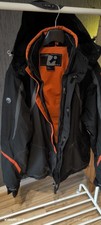 Killtec Herren XL HERBST WINTER JACKE schwarz orange TOP ohne Mängel Bw 65 L 80