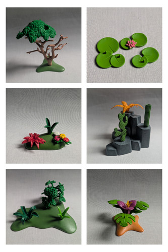 Playmobil baum busch - playmobil, pflanzen