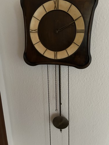 Wanduhr mechanisch antik - mechanisch,