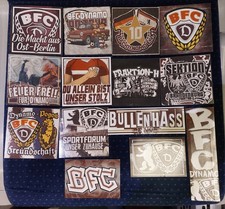 14 verschiedene Aufkleber Sticker Fußball Ultras Fans BFC Dynamo Berlin Ost DDR