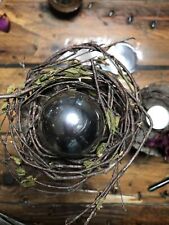 Treibholz Baumstamm Tischdekoration Osterdeko Kerzenhalter Teelicht Basteln