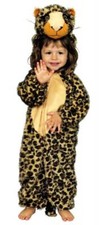 Leopard Kinder Kostüm Overall