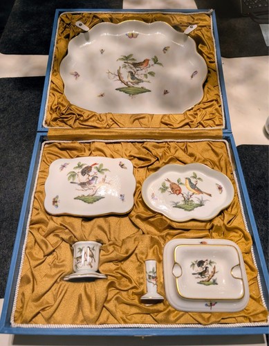 Herend rothschild raucherset - rothschild,