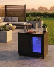 Grillmodul mit Kühlschrank