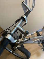 Lenker gerade ohne Anbauteile in Crome Silber, gebraucht 