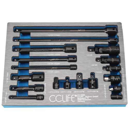 Verlängerung satz 3 8 - 1/2", 3/8"