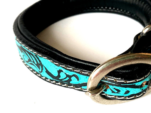 Rindlederhalsband