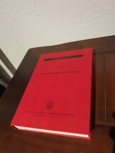 Die galvanische verchromung - galvanische,