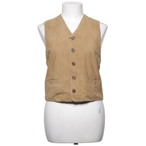 Natur lederweste damen - natur, lederweste,