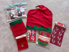 Neu Elfen Badly Elf Secret Message Stift Gold Münze Tasche Stuhlhusse Countdown Schablone