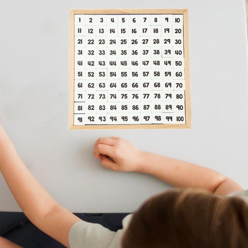 Montessori 100 zahlenbrett - montessori, 1-100