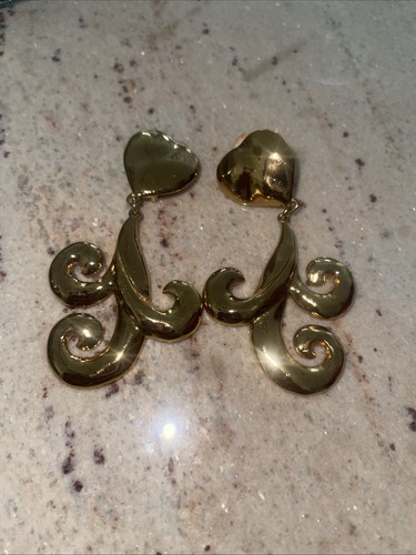 Rare grande vintage ohrclips - rare,