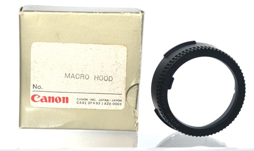 Canon macro hood - macro, fd