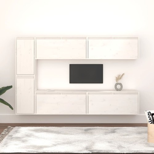 Schrank 6tlg massivholz - tv, 6tlg.