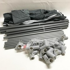 ANGELBLISS Laufstall Baby Laufgitter Absperrgitter mit atmungsaktivem Netz