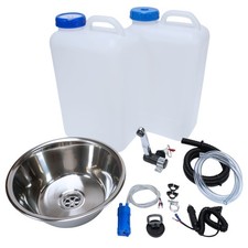 12V Camping Spüle rund 32cm