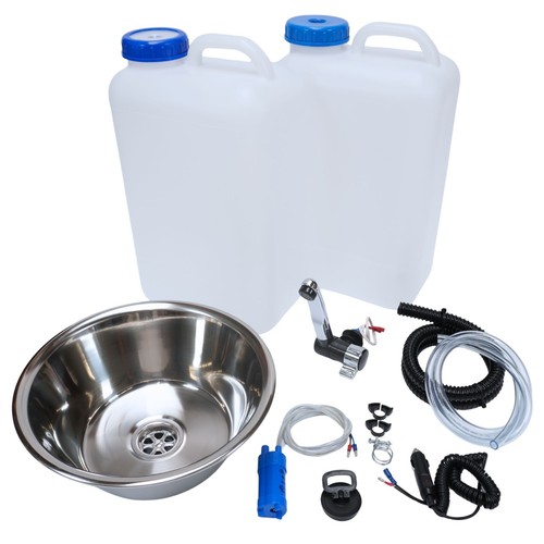 12v camping spüle rund 32cm - spüle,