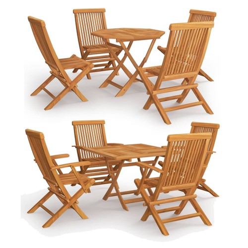 5er set garten essgruppe holz - 5er,